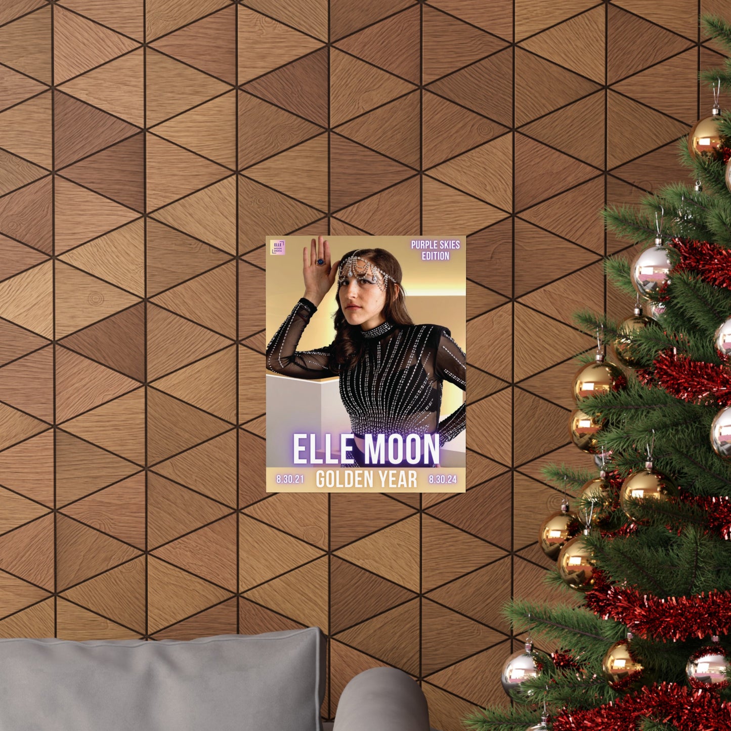 Golden Year - Golden Matte Vertical Poster