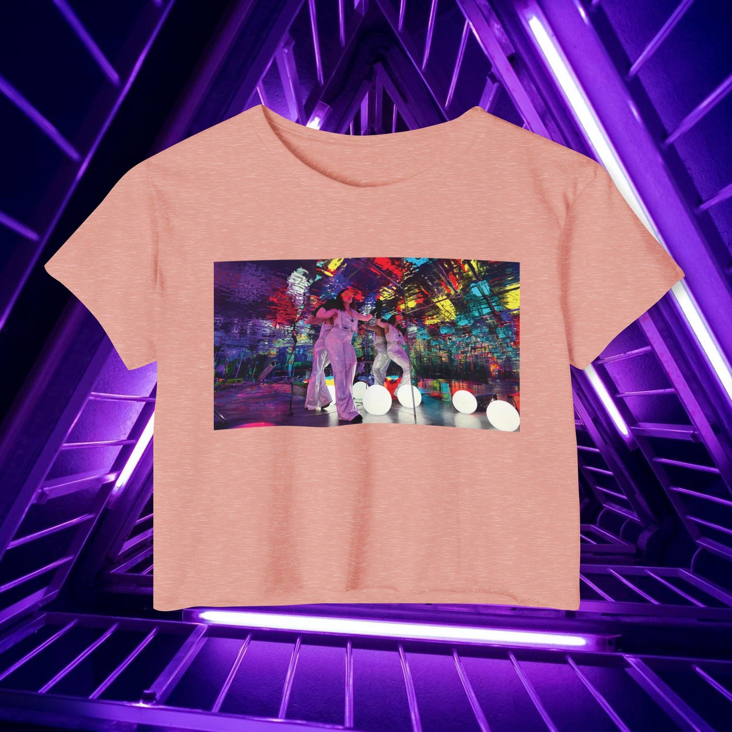 Le Jardin des Lumières - Women's Crop Top