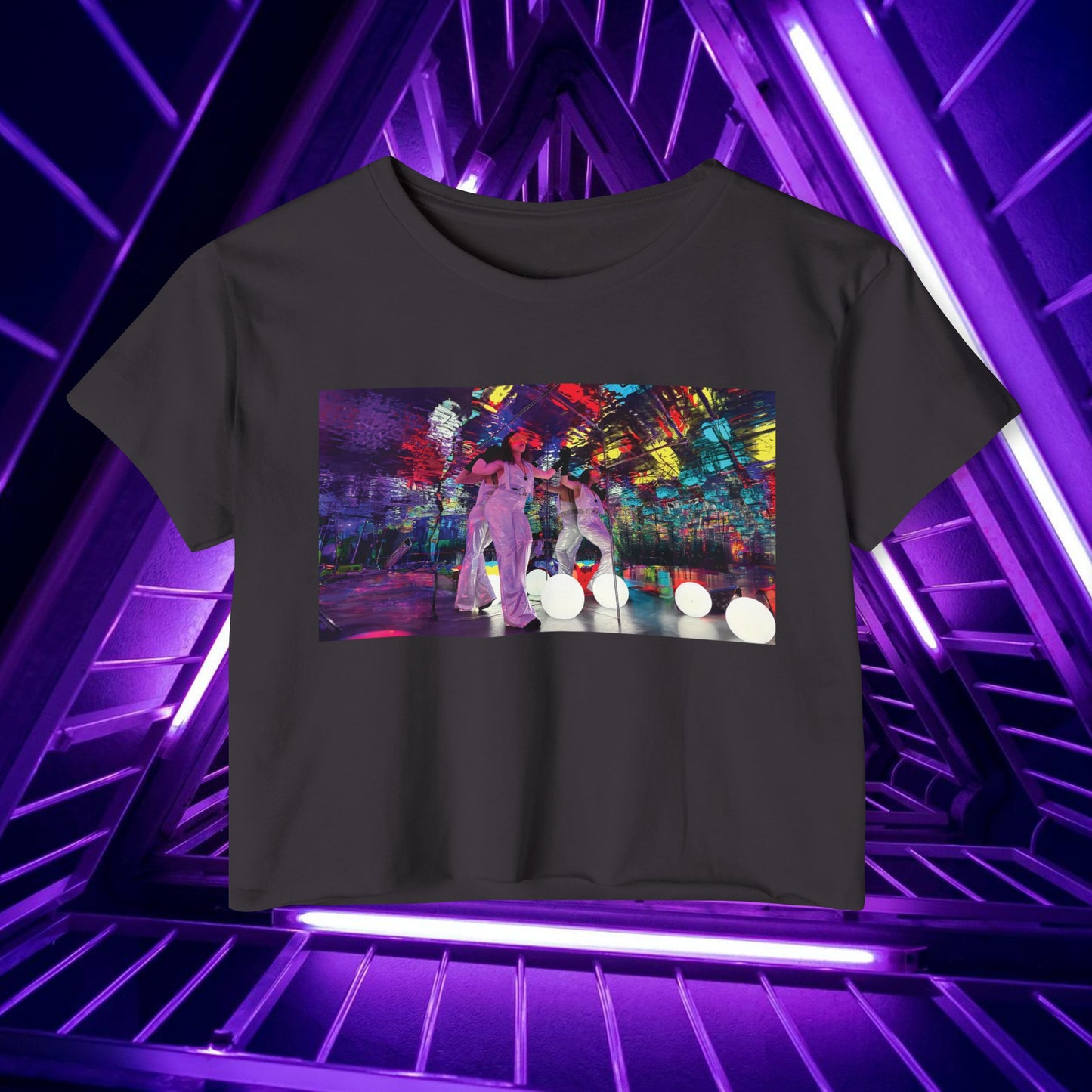 Le Jardin des Lumières - Women's Crop Top