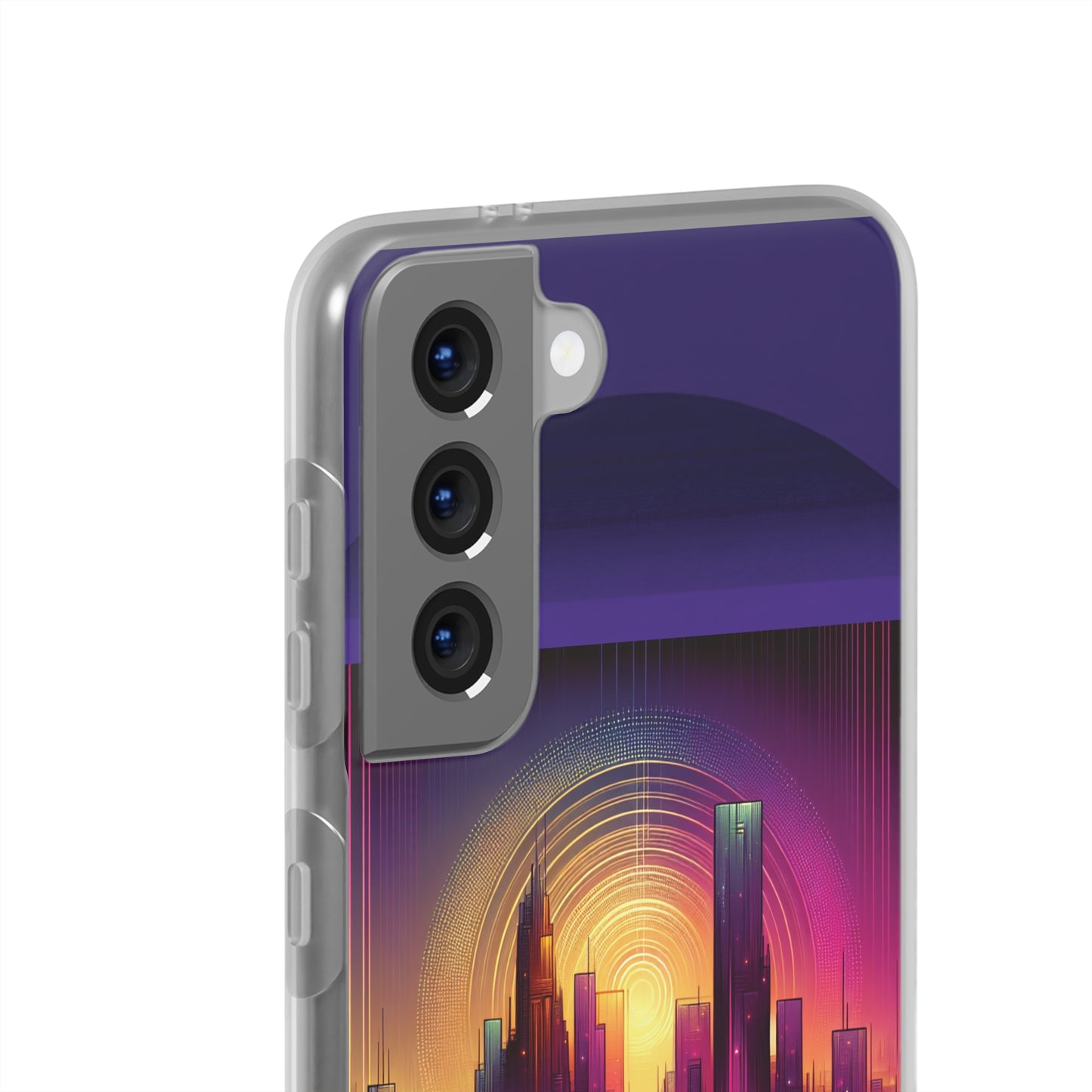 Purple Skies & Golden Sunrise Flexi Cases