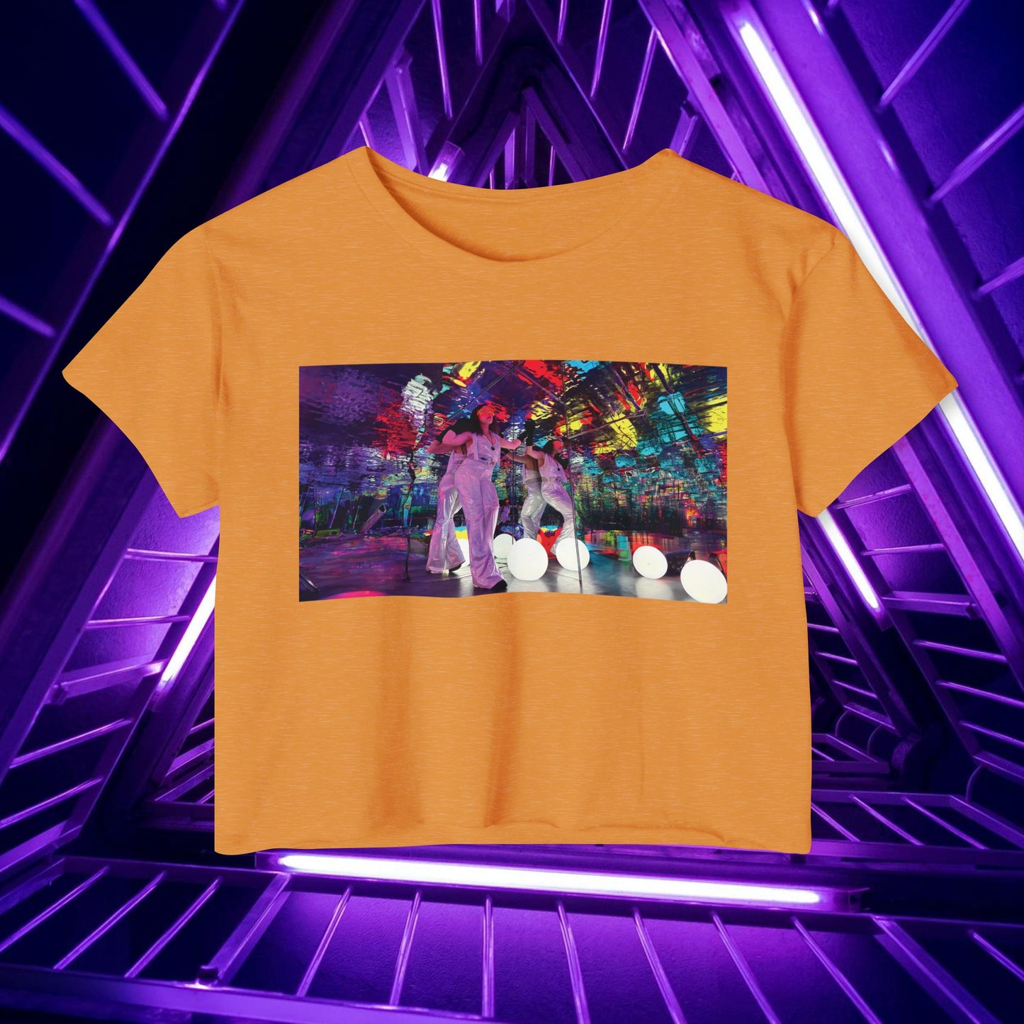 Le Jardin des Lumières - Women's Crop Top