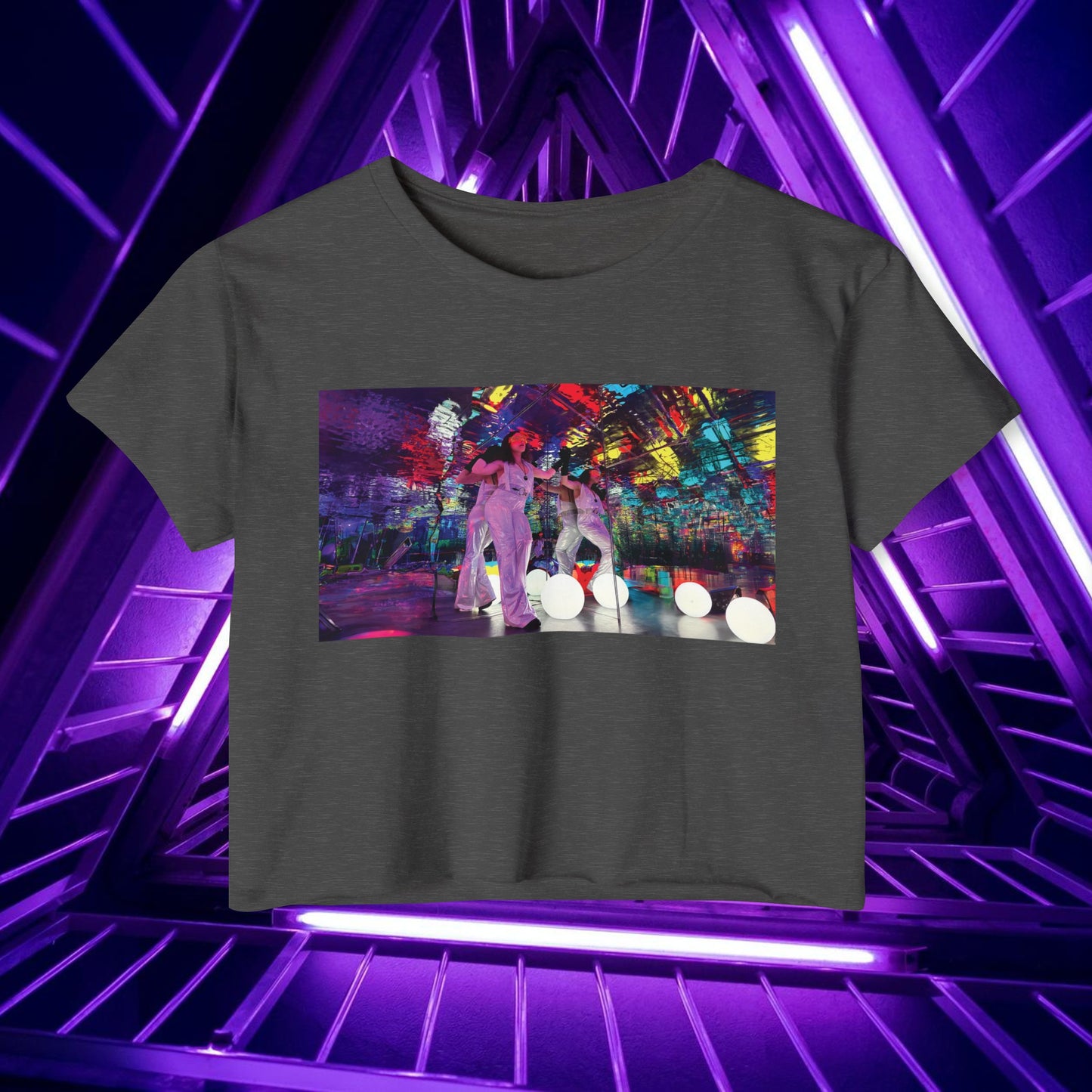 Le Jardin des Lumières - Women's Crop Top