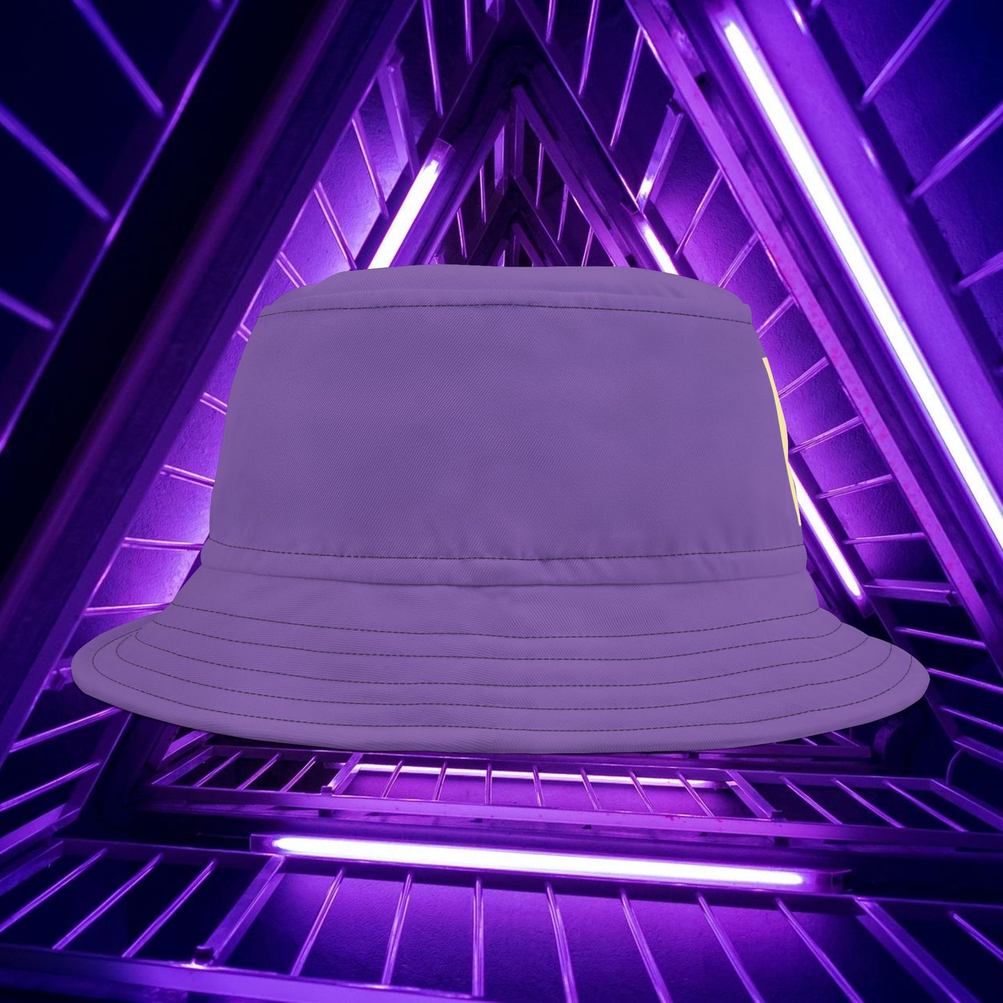 Lemon Purple Moon Bucket Hat