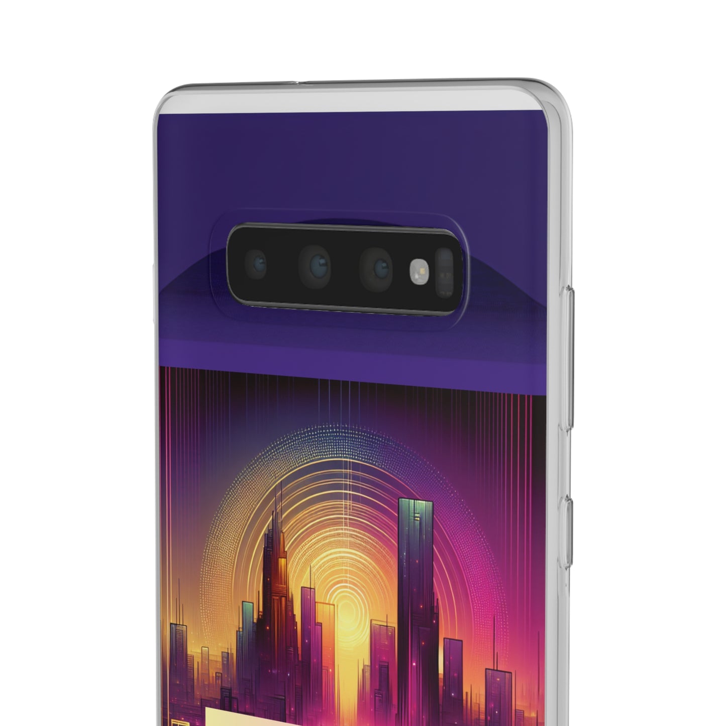 Purple Skies & Golden Sunrise Flexi Cases