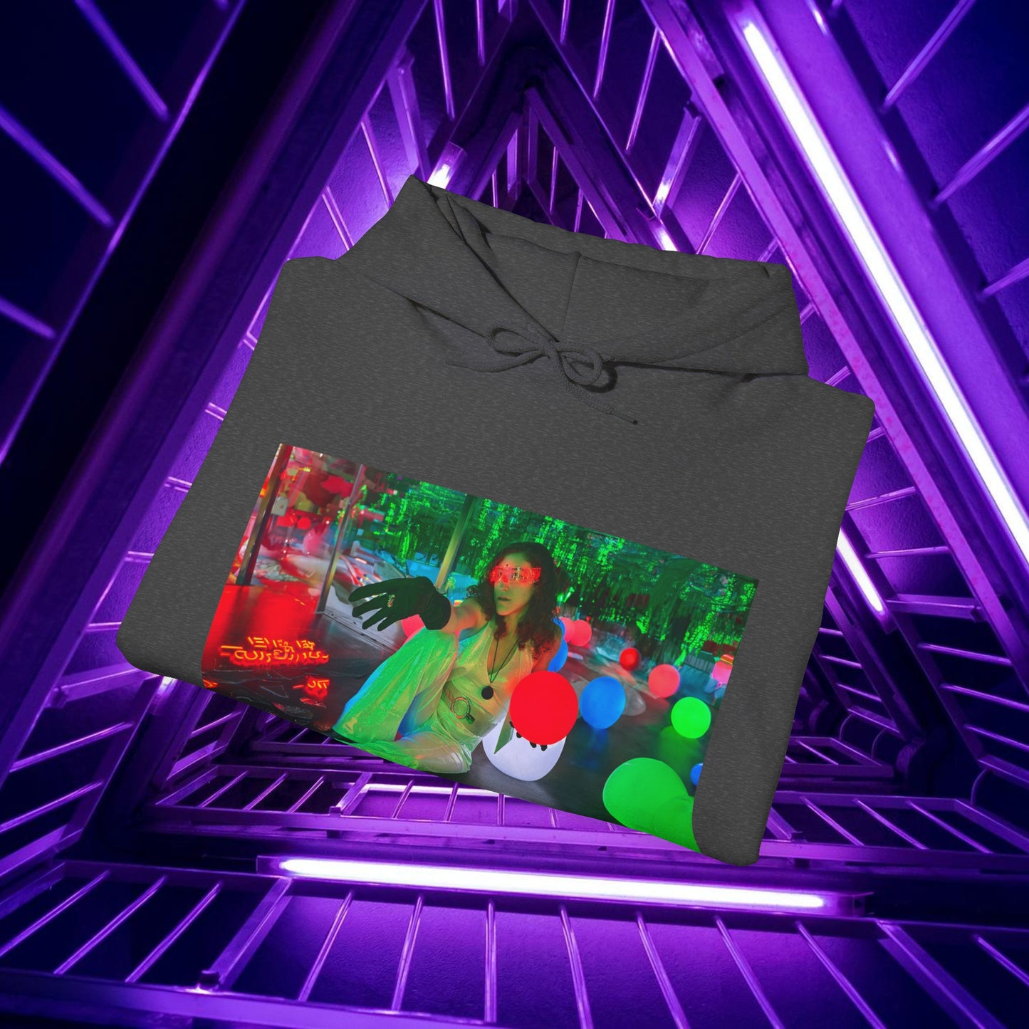 Elle Breaks the Matrix - Unisex Hoodie